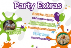 Party - Extra items for Adults